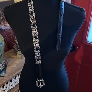 Brighton Belt crafted in the USA very well made  34 inches long size medium